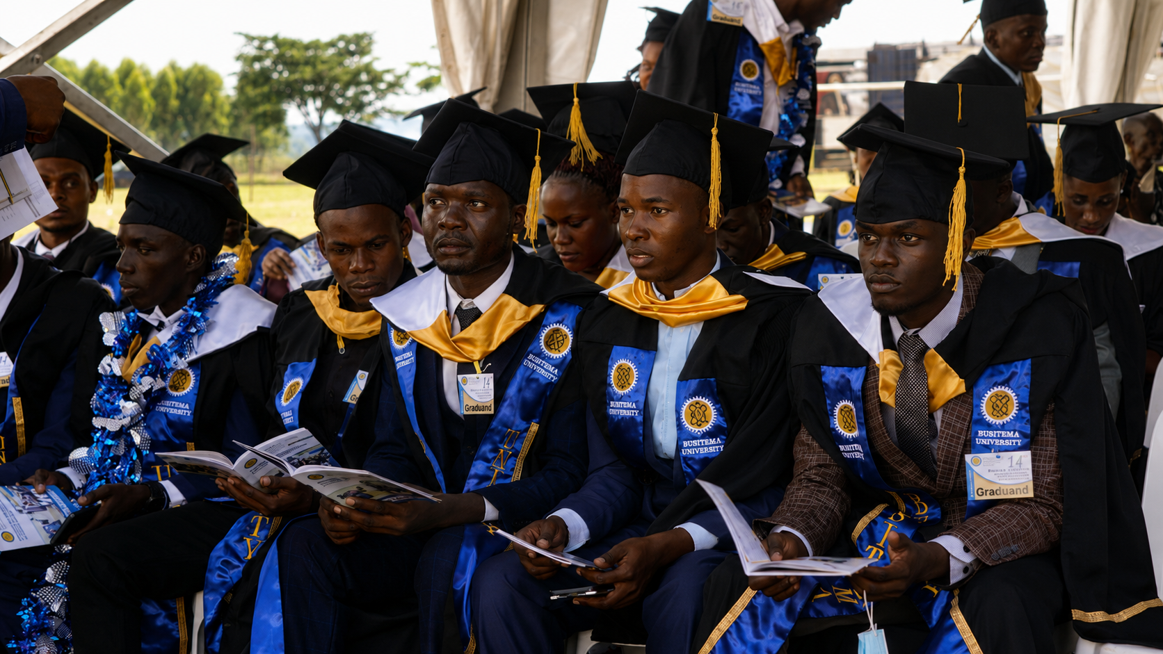 Students at Busitema University